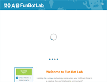 Tablet Screenshot of funbotlab.com